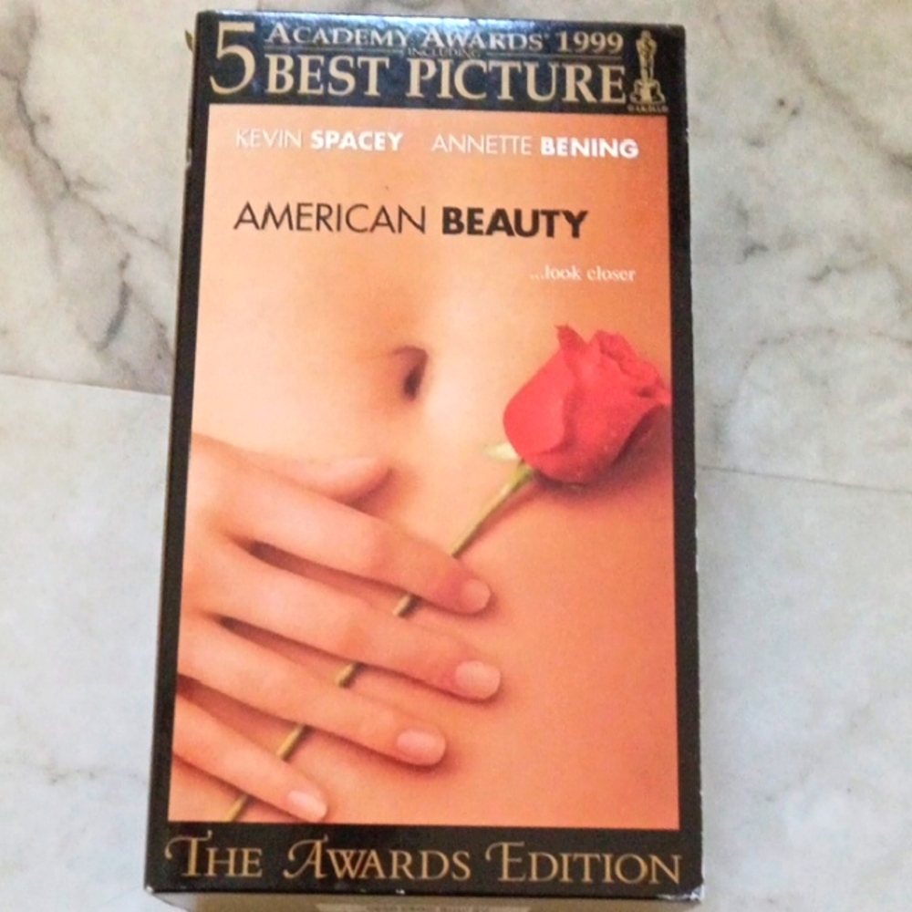 American Beauty VHS Two Part Movie.